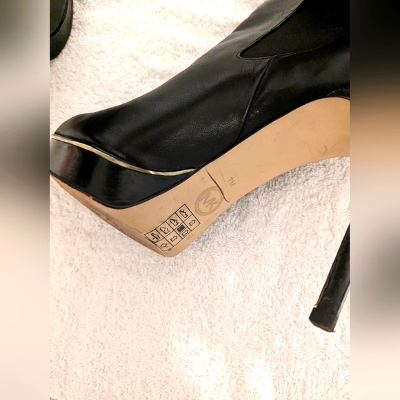 Michael Kors Meadow Stiletto Platform Booties - Picture 8 of 9